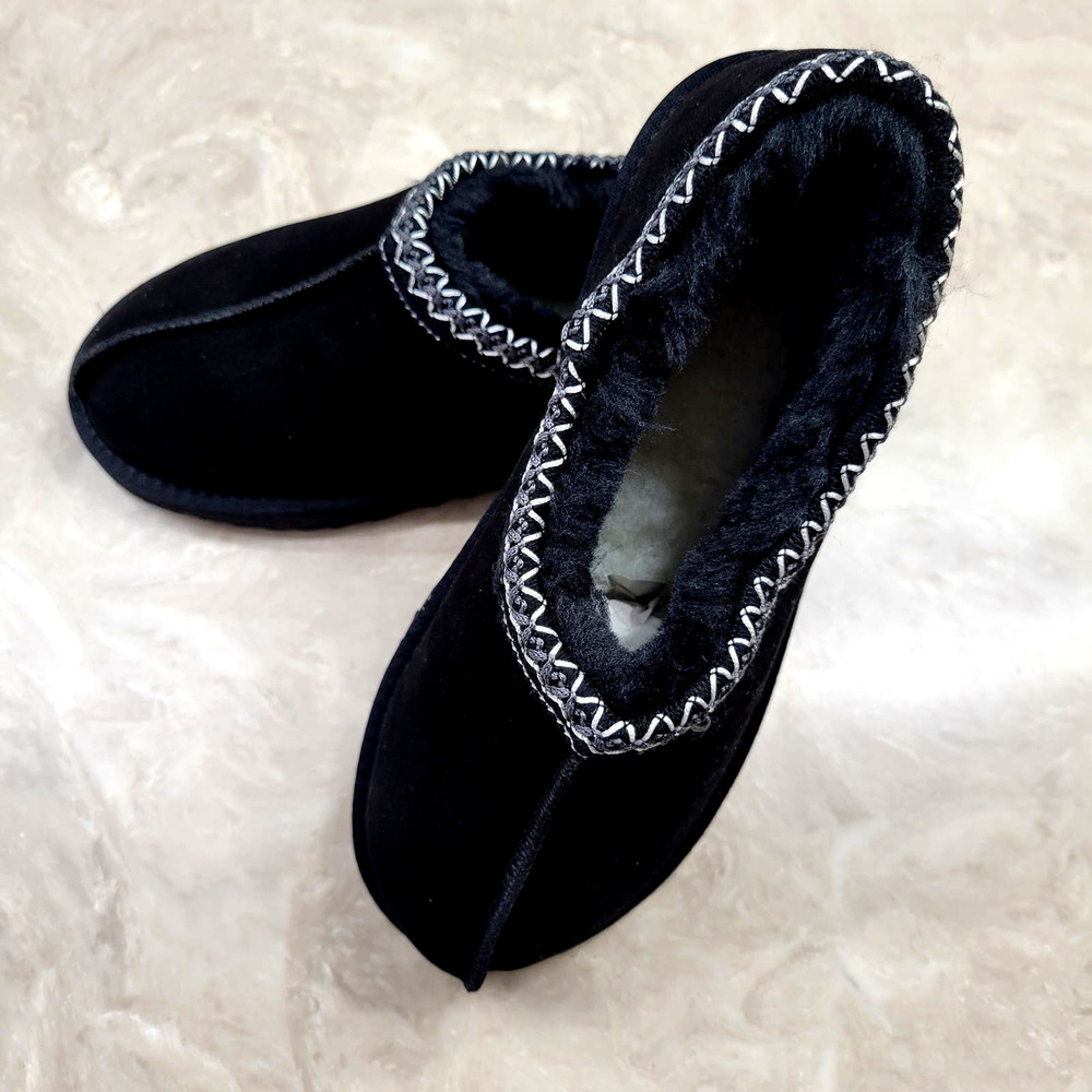 NIB - Fashionable Women's Black Mini Boots, Slipper Boots, 12